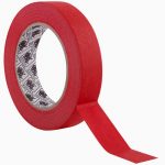 Indasa MTE-RED Hi-Temp Masking Tape 2″, Singe Roll