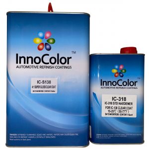 Innocolor Clear Coat & Hardener, IC-S138, GALLON